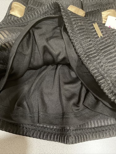 Sean John Brand New Girls Black Skirt 8 Gold School Church Easter Combs - Picture 4 of 8
