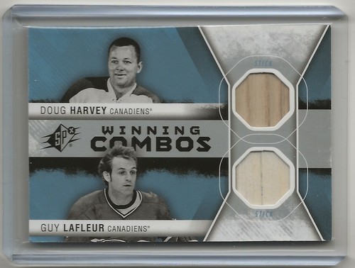 2014 2014-15 SPx Winning Combos Sticks #WCLH Doug Harvey/Guy Lafleur Montreal - 第 1/1 張圖片