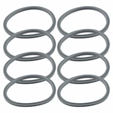 8 Pack Gray Gaskets Replacement Parts for NutriBullet NB-101 NB-201 Blenders