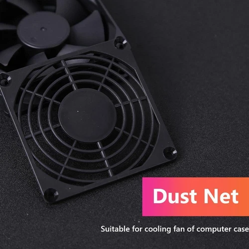 5pcs 80mm PC Computer Case Fan Dust Filter Screen Plastic Dustproof Grills UK