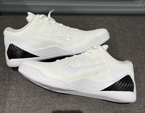 Nike Kobe 9 IX Elite Low A Halo Protro - Triple White - UK 11.5/EUR 47/US 12.5 - 第 19/19 張圖片