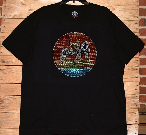 Led Zeppelin rhinestone bling shirt or tank XS S M L XL XXL 1X 2X 3X 4X 5X - Picture 11 of 11