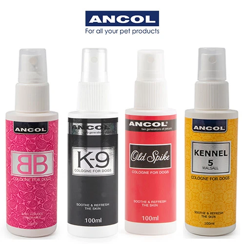 Ancol Dog Deodorant Cologne Perfume K9 Old Spike Luxury Finishing Spray Mist