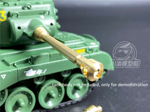 Q Edition US M26 Pershing canna da serbatoio pesante in metallo + kit guscio per Meng WWT-010 - Foto 3 di 3