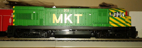 HO SCALE ATLAS GE U23B MISSOURI KANSAS TEXAS MKT #351 8665 - Picture 6 of 12