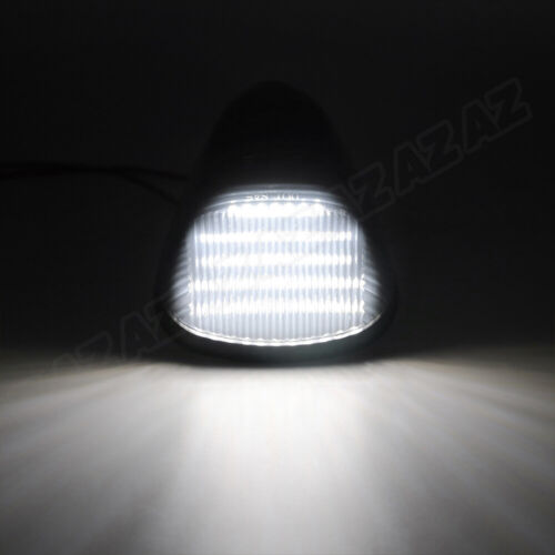 White LED Cab Roof Marker Running Lights For 1999-2016 Ford F250 F350 Super Duty - Picture 2 of 12