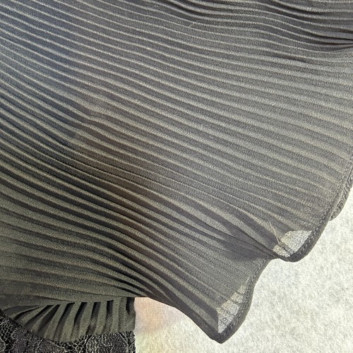 NWT Cable & Gauge Black Top  Ladies Lg  Romantic Goth, Witchy, Victorian Lace - Picture 9 of 15