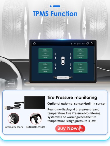 13.1" For 2018-2023 Jeep Wrangler JL Carplay Android QLED Car Stereo Radio GPS - Picture 15 of 22