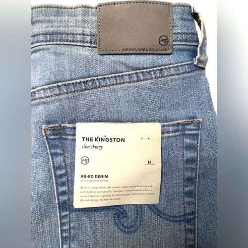 AG Adriano Goldschmied Kids Kingston Slim Skinny Jeans. Size 14