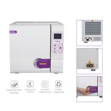 23L Class B 3-Times Pre-vacuum Dental Autoclave Steam Sterilizer Vacuum Drying