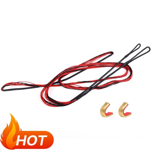 Archery Recurve Bow String for AMO 56 to 62 inch 14-16 Strands Recurve Long Bows - Picture 1 of 7