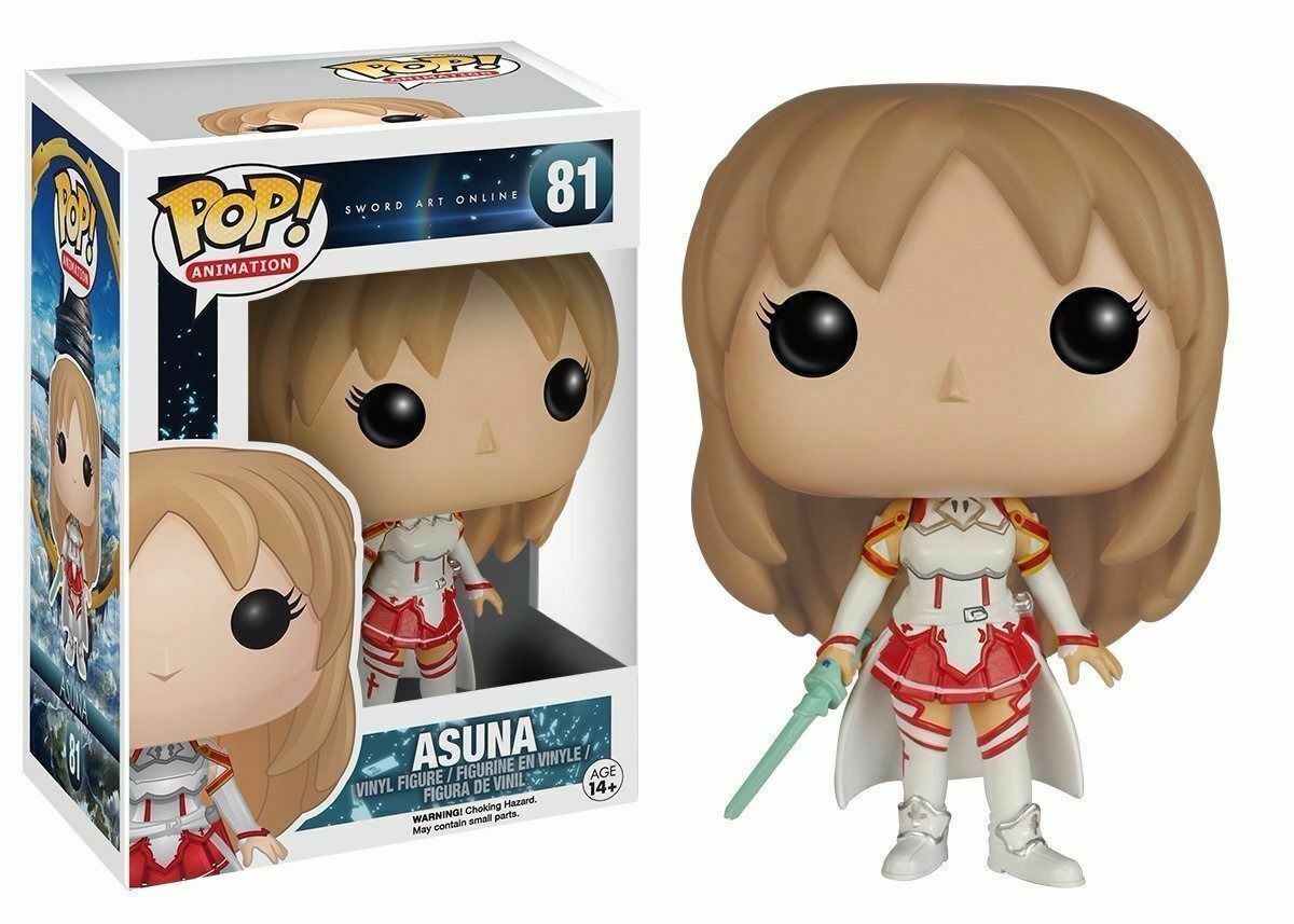 FUNKO POP VINYL JAPAN ANIMATION SWORD ART ONLINE ASUNA 81 RARE FUNKO POP VINYL JAPAN ANIMATION SWORD ART ONLINE ASUNA 81 RARE