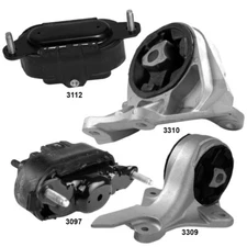 Engine Motor Mount & Auto Trans. Mounts 4Pcs Set for Chevrolet Malibu 06-07 3.9L