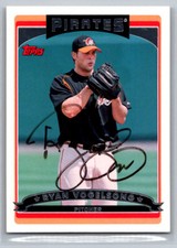Ryan Vogelsong 2006 Topps on card AUTO signed #112 Pittsburgh Pirates