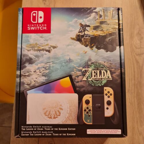 Nintendo Switch OLED Édition Collector Zelda - PARFAIT ÉTAT - FR (LIRE DESC!)  - Photo 1/2