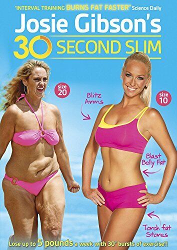 Josie Gibson's 30-Second Slim Josie Gibson 2012 DVD Top-quality - Picture 1 of 7