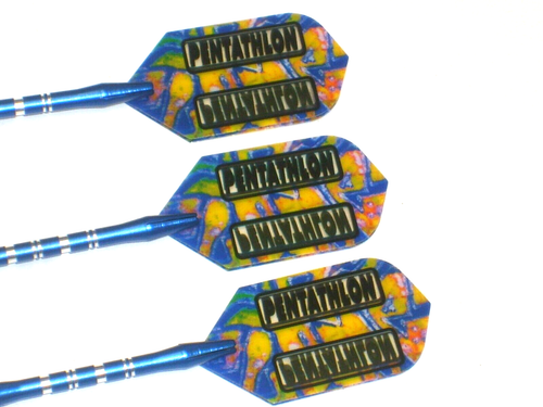 Soft Tip Darts, New, 1/4" 8 Gram Brass with Alum Shafts, N.O.S.#3864 - Picture 3 of 3