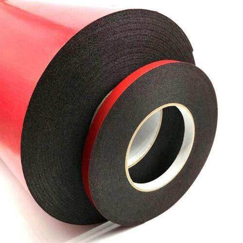 6-20MM Doppelseitiges Klebeband Acrylic Plus stark klebend schwarz 10 Meter - Bild 9 von 12