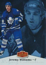 2006-07 Flair Showcase LEGACY #94 JEREMY WILLIAMS - x/100 - Toronto Maple Leafs