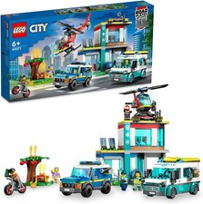 LEGO City Emergency Headquarters 60371 Toy Gift Police Station City Building New