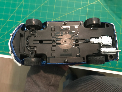 1:16 Burago Renault Alpine A110 Blue 499 GTX 75 - Picture 9 of 9