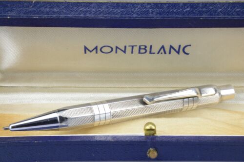 Montblanc "Pix" Matita a Pulsante 1,18mm Argento Massiccio 900/°°° Germany 1930s - Foto 17 di 24