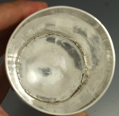 Antique 1818 American New York Coin Silver Beaker Cup - Picture 3 of 6