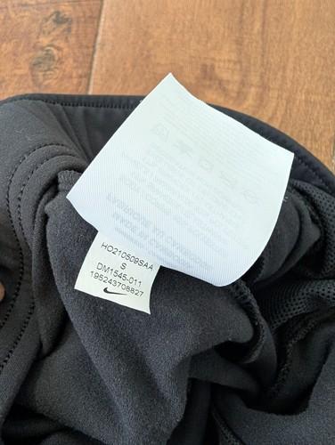 Nike Women's Therma-FIT Essential Warm Running Pants Small Black DM1545-011 - Picture 5 of 9