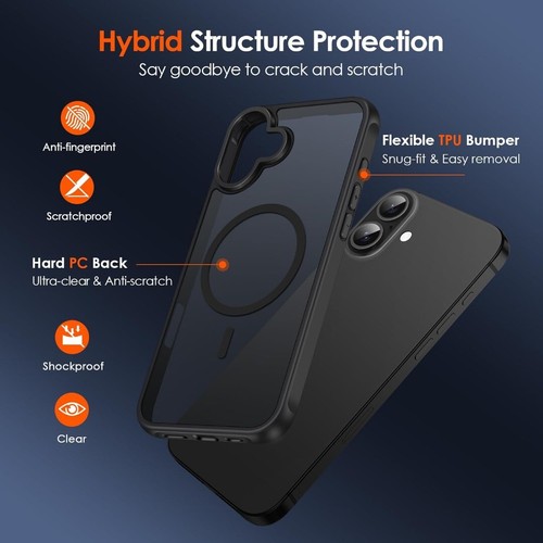 MagSafe Case For Apple iPhone 16E 15 14 Pro Max Plus Shockproof Magnetic Cover - Picture 11 of 29