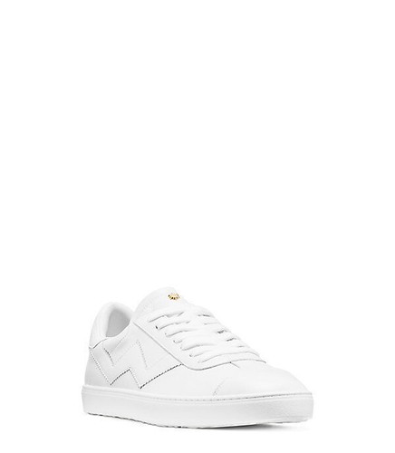 STUART WEITZMAN White Daryl Leather Sneakers UK5.5 EU38.5 BNIB £225 - Picture 2 of 14