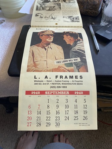 L.A.Frames liberty calendar  - Picture 8 of 11