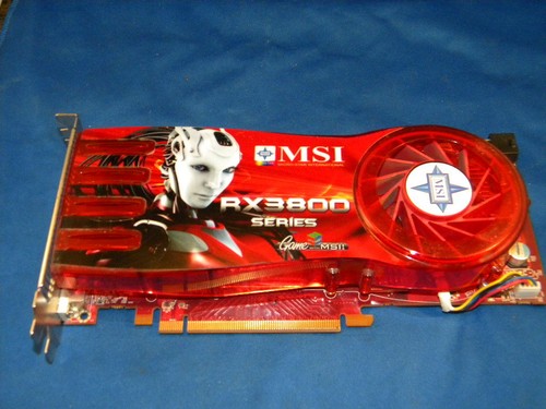 MSI RX3800 Series RX3870-T2D512E OC Graphics Card - Picture 1 of 6