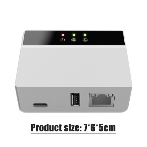 Network Printer Server LAN Print Share Server Wireless Efficie U7Q7 Print Z Y3N3 - Photo 9/10