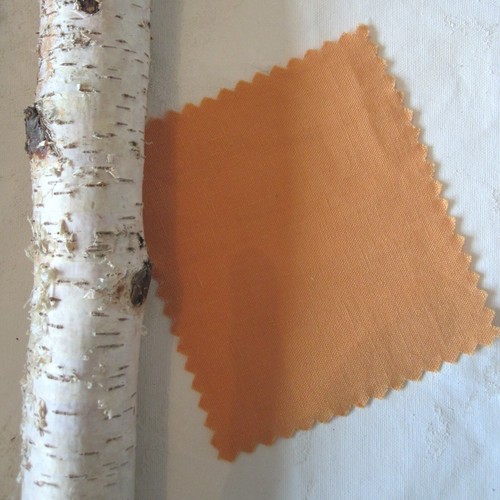 "design tessuto!OFFERTA% VINTAGE al metro lino arancione altezza 3,15 metri Nya Nordiska - Foto 6 di 10