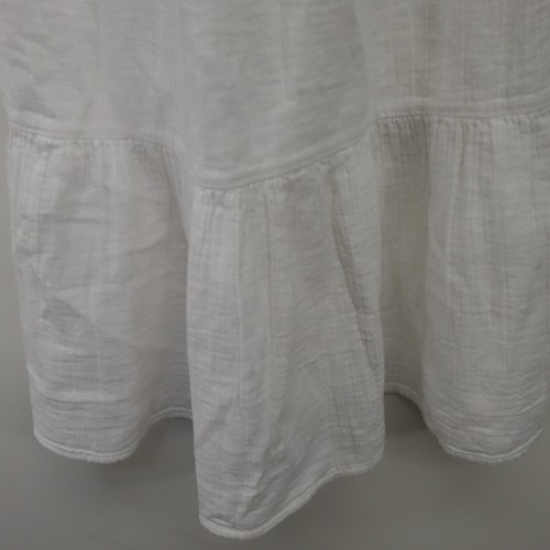 Vineyard Vines Womens White Midi Cotton Gauze Cover Up Poolside Dress Size XS - Picture 3 of 7