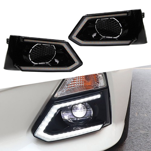 2x LED Daytime Running Lights DRL Fog Light For Nissan Altima Teana 2019 2020