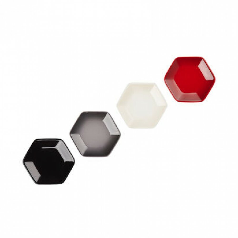 Le Creuset Mini Rockak Plate (4 pieces) Japon Collection Le Creuset Mini Rockak Plate (4 pieces) Japon Collection