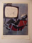 Original Anti Fascism Soviet Propaganda Poster Chile Pinochet good punch