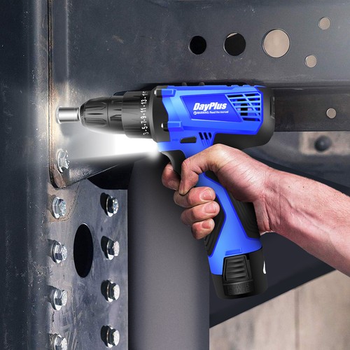 Cordless Combi Drill Lightweight Electric Screwdriver Small Hand Drill & Battery - Picture 20 of 28