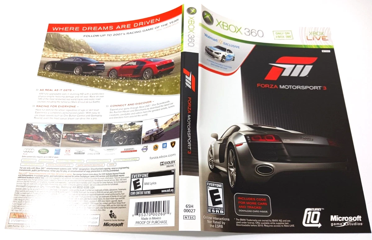 Jogo Forza Motorsport 4 Original Xbox 360 - Promoção!