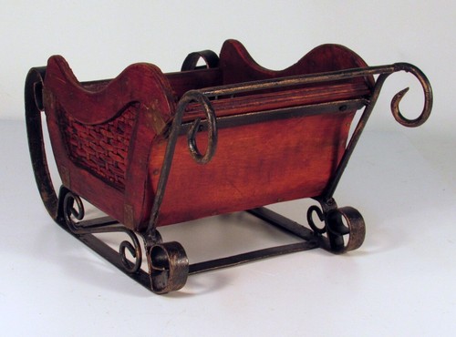 Sleigh - Planter - Vintage - Picture 2 of 3