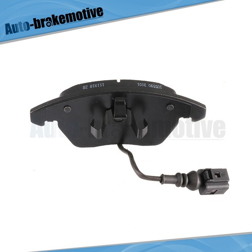 4PCS FOR 2007 2008 -2018 VOLKSWAGEN JETTA ANTI NOISE FRONT CERAMIC BRAKE PADS - Picture 11 of 12