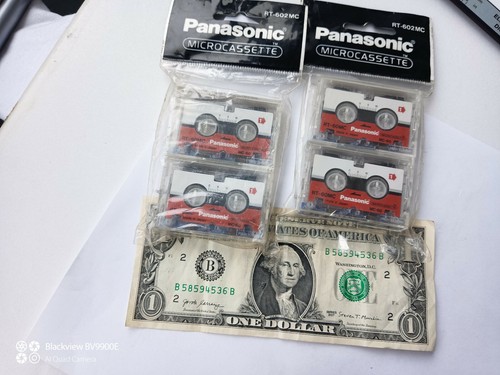 Microcassette Panasonic RT-602MC 4 pieces for voice recorder - Picture 11 of 11
