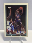 Greg Anthony New York Knicks 1993 Topps #141 Autographed Basketball Card