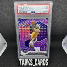 Kentavious Caldwell-Pope Mosaic SP Purple /49 PSA 10  Lakers Grizzlies 