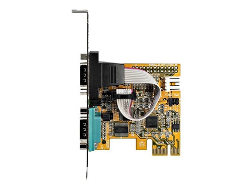 StarTechcom Serielle PCI Express Zwei Port Karte Serielle Schnittstellenkarte - Bild 1 von 5
