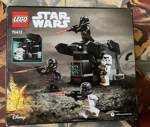 BOITE SET  LEGO STAR WARS VAISSEAU 75412 DEATH TROOPER & NIGHT BATTLE PACK - Imagen 2 de 2