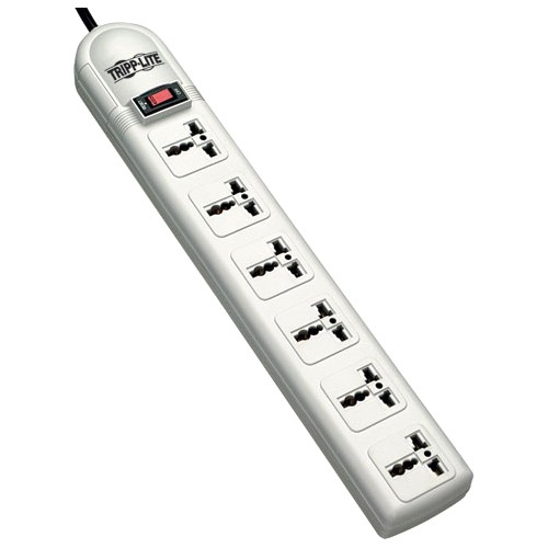 Tripp Lite Intl Surge 6 Universal Outlets/CEE Plug 230V 750 Joules (SUPER6OMNID) - Picture 1 of 8