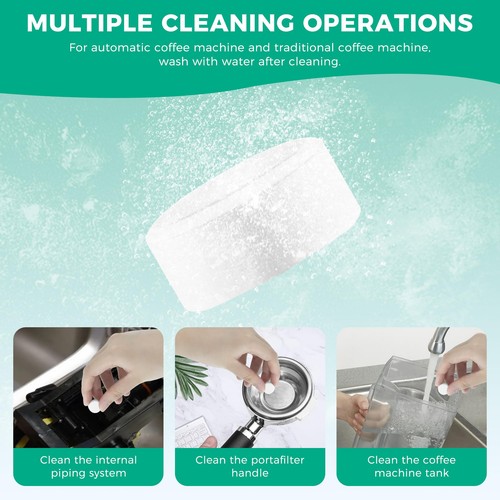 120 Tabs Coffee Maker Cleaner,Espresso Machine Cleaning for all Coffee Machin... - Picture 7 of 8