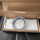 VORTEX POK3R White Mechanical Keyboard - Model VTG-6100 Blue MX Switch